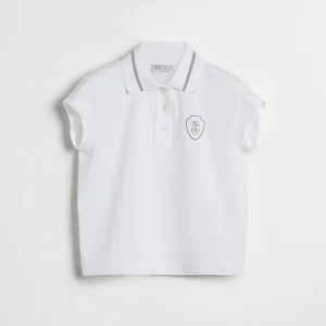 Jersey polo shirt