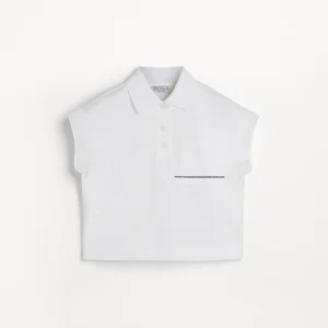 Jersey polo shirt