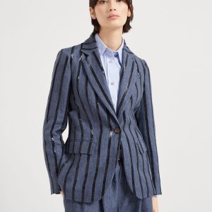 Dazzling Embroidery blazer