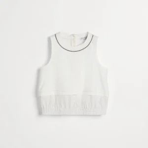 Lightweight French terry top