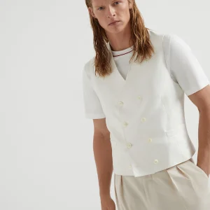 One-and-a-half-breasted waistcoat