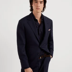 Wool and silk blazer