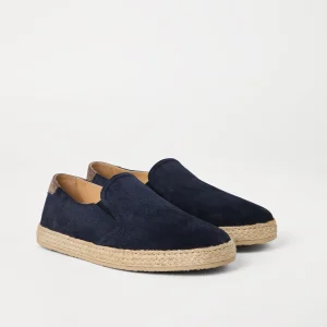 Suede slip-on