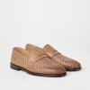 Calfskin penny loafers