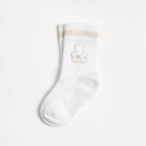 Bernie Baby socks with embroidery