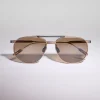 Aviator titanium sunglasses