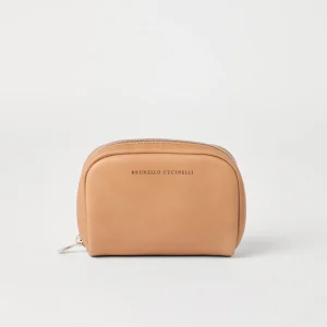 Calfskin beauty case