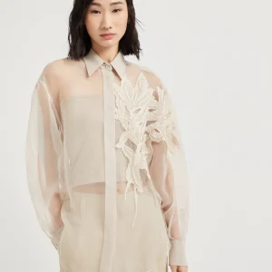 Flora Appliqu?? shirt