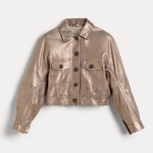 Leather outerwear