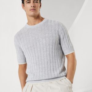 Knit T-shirt