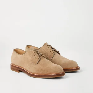 Suede derby