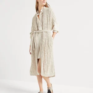 Dazzling long cardigan