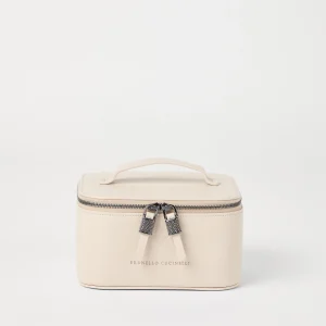 Leather jewelry box