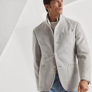 Blazer-style outerwear