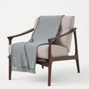 Cashmere throw
