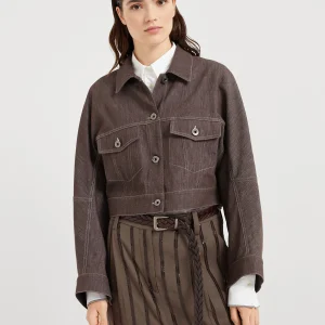 Outerwear with monili
