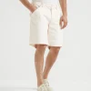 Denim Bermuda shorts