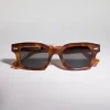 Jared 18k gold-plated sunglasses