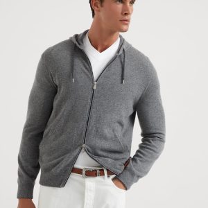 Sweatshirt-style cardigan