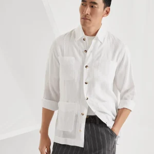 Linen guayabera