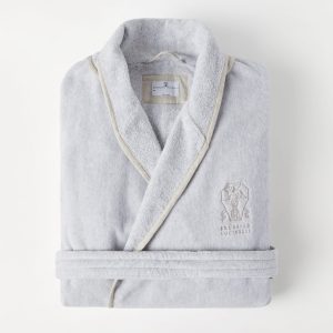 Terrycloth bathrobe