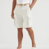 Gabardine Bermuda shorts