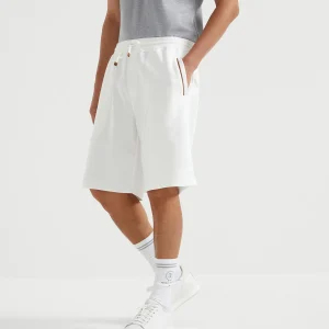Cotton Bermuda shorts