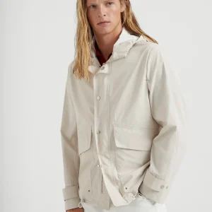 Water-resistant parka