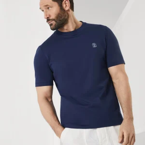 Jersey T-shirt with logo
