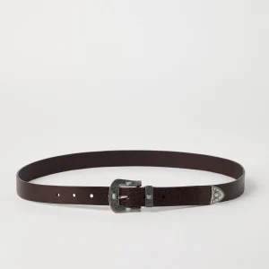 Calfskin belt