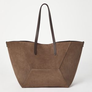 Suede large BC Duo bag