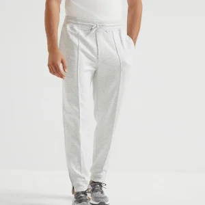 Double cloth trousers