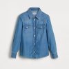 Lightweight denim shirt