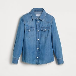 Lightweight denim shirt