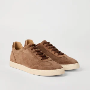 Suede sneakers