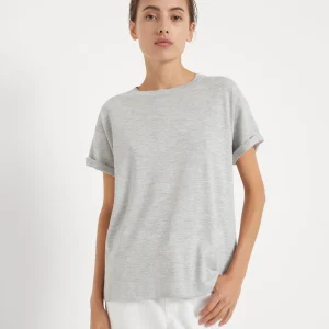 Cashmere and silk lightweight sweater