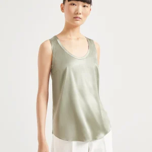Satin top