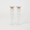 Murano glass candlesticks