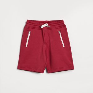 French terry Bermuda shorts
