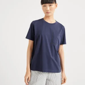 T-shirt with monili