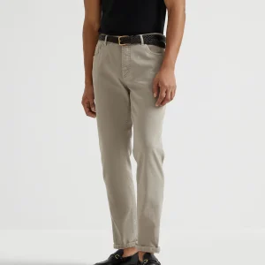 Comfort denim trousers