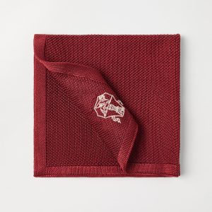 Knit pocket square