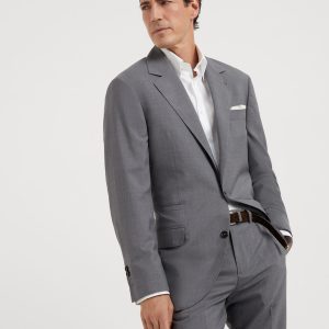 Wool and silk blazer