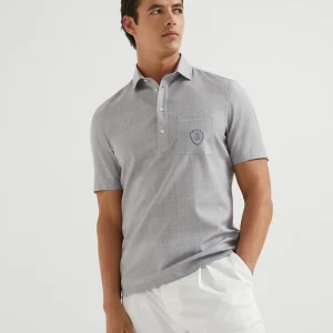 Poplin polo