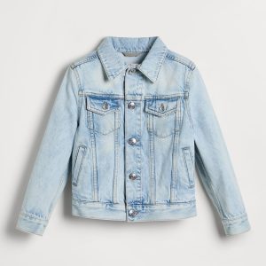 Denim four-pocket jacket