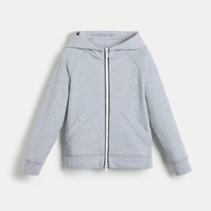 Smooth cotton French terry sweatshirt