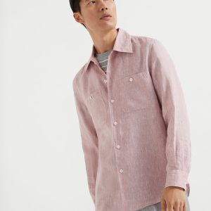 Shirt with chest pockets