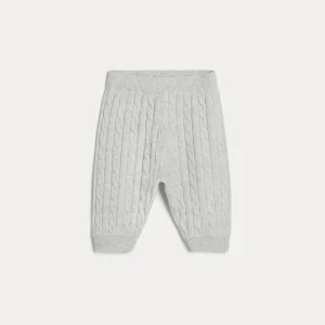 Bernie Baby cable knit trousers