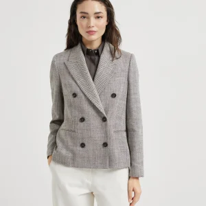 Chevron blazer