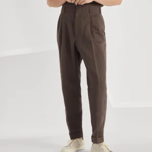 Gabardine trousers